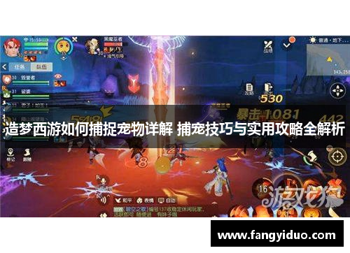 造梦西游如何捕捉宠物详解 捕宠技巧与实用攻略全解析